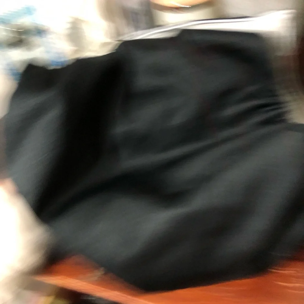 Black Male Canine Belly band/ diaper